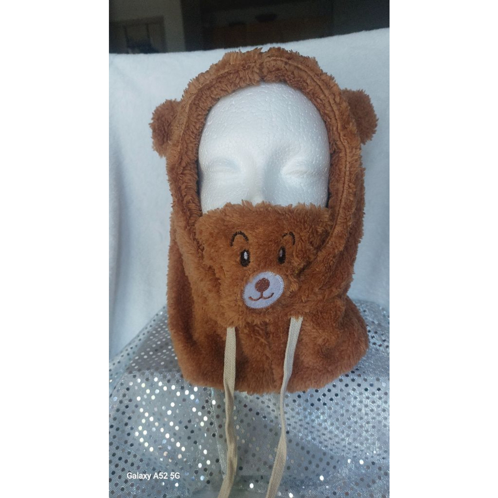 Fuzzy Wuzzy Kids Bear Hat